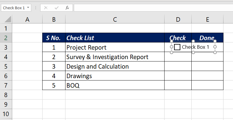 how-to-add-a-checkbox-tickbox-into-excel-sheet-xl-n-cad