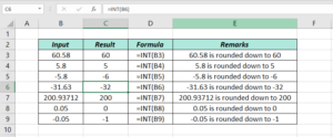 INT Function XL N CAD