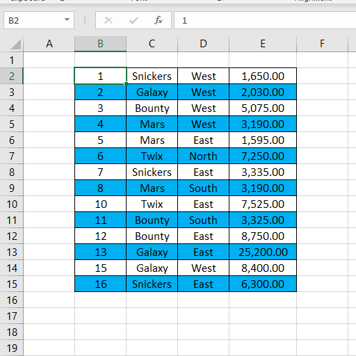 how-to-shade-alternate-rows-in-excel-xl-n-cad