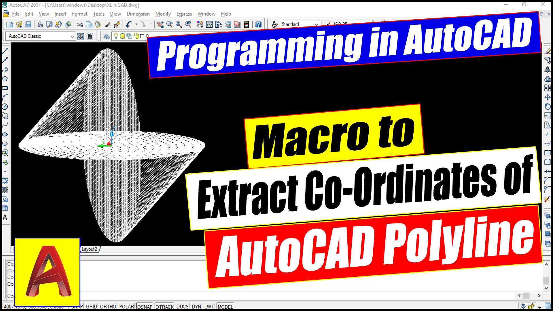 Extract Coordinates of 2D Polyline