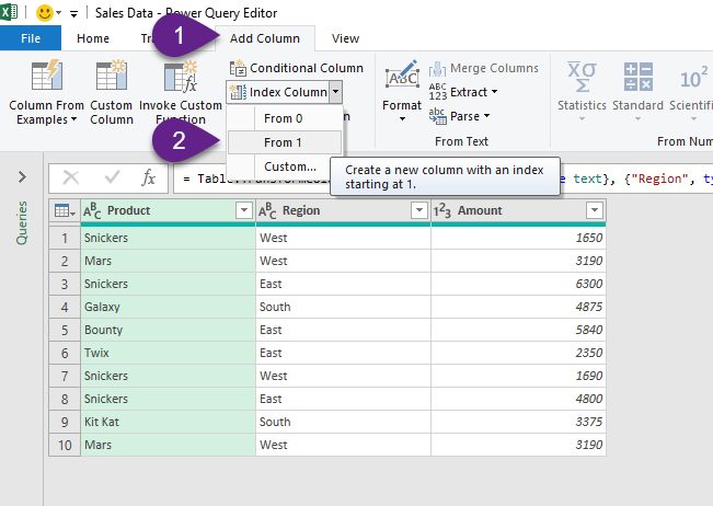 Automatically Number Rows In Excel Using Power Query - Xl N Cad