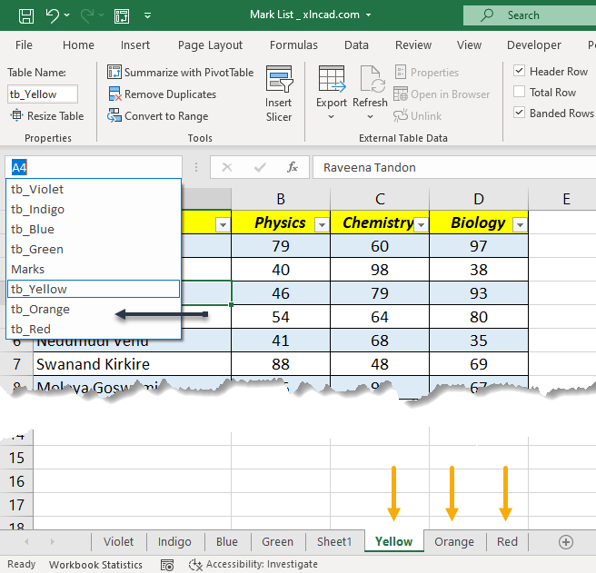 Combine Data From Multiple Worksheets Tables Using Power Query XL N CAD