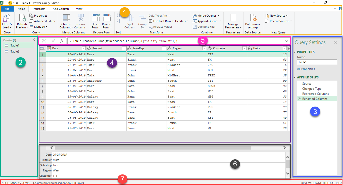 Power Query Editor Multiple Tables - Printable Timeline Templates