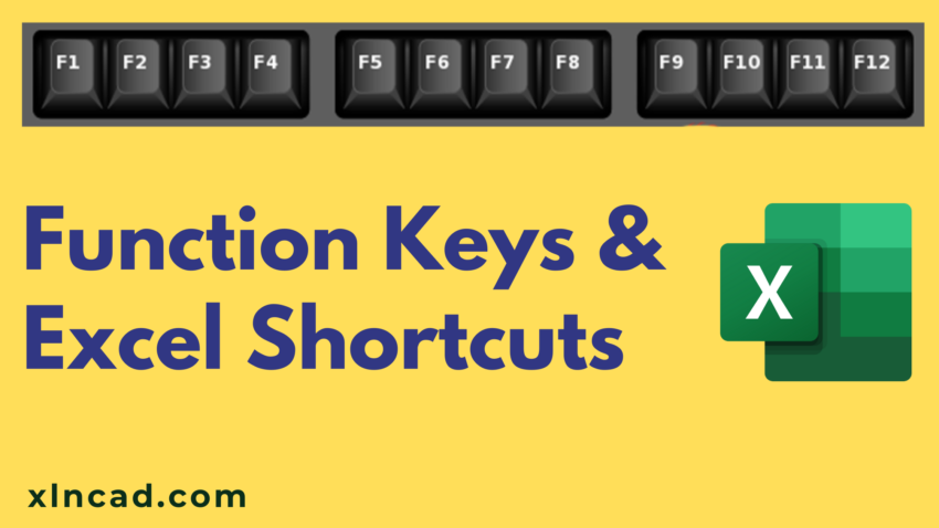 Function Keys and Excel Shortcuts