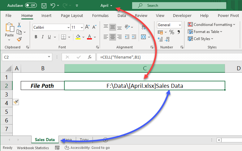 Get Sheet Name In Excel Xl N Cad