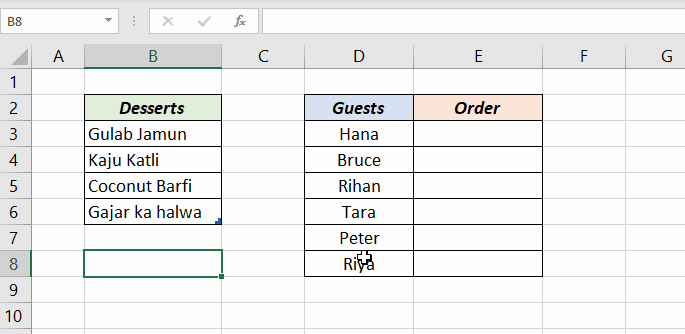Dynamic drop-down list in Excel