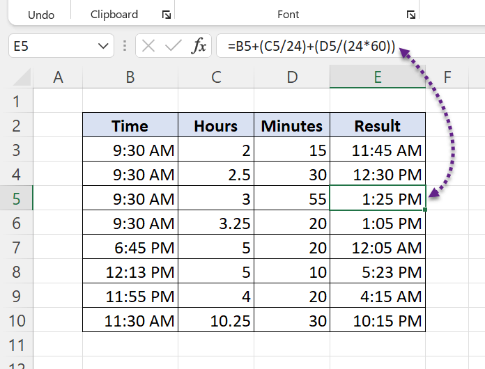 How To Add Hours And Minutes To Time In Excel XL N CAD