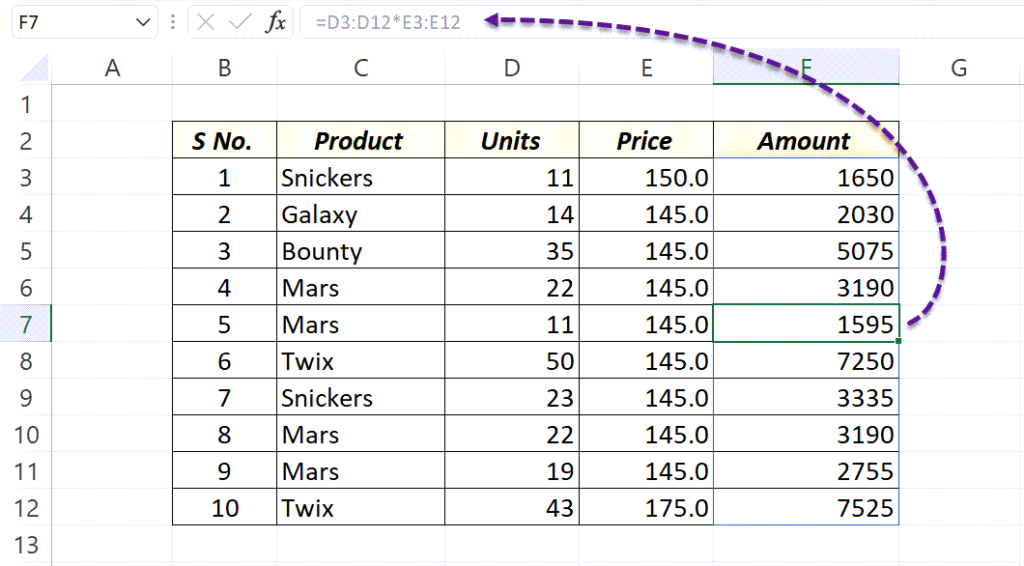 Apply the same formula to an Entire Column in Excel XL n CAD