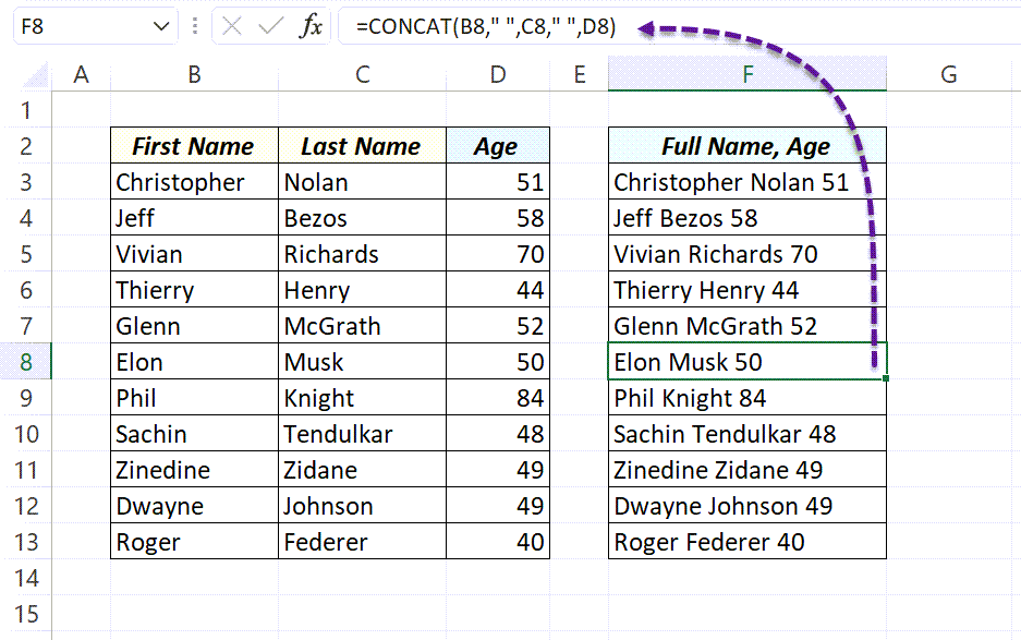 combine-data-from-multiple-columns-in-excel-xl-n-cad