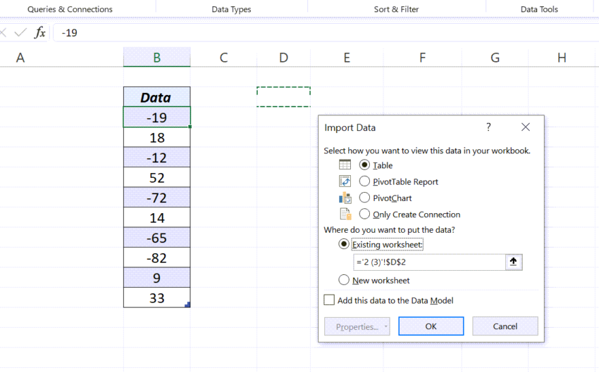 Separate Positive And Negative Numbers In Excel - Xl N Cad