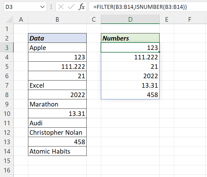 different-methods-to-extract-only-numbers-from-a-column-xl-n-cad