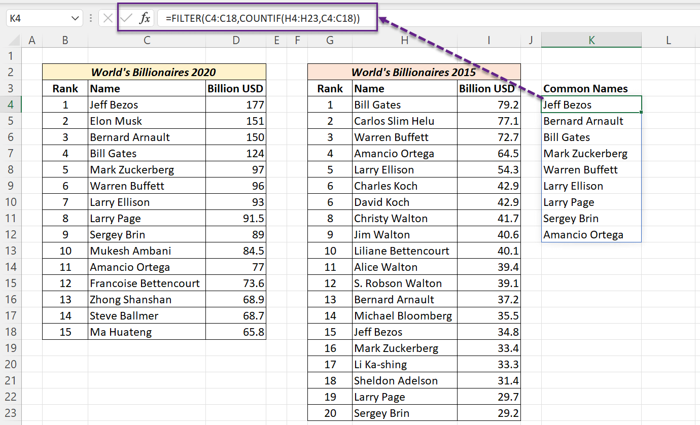 find-common-values-between-two-lists-in-excel-xl-n-cad