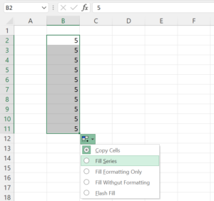 Different methods to create Serial Numbers in Excel - XL n CAD