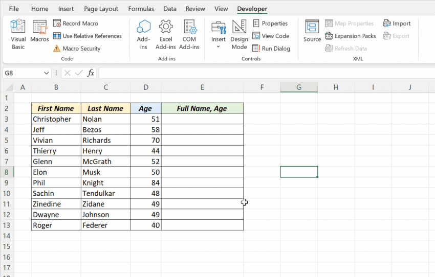 Combine data from Multiple columns in Excel XL n CAD