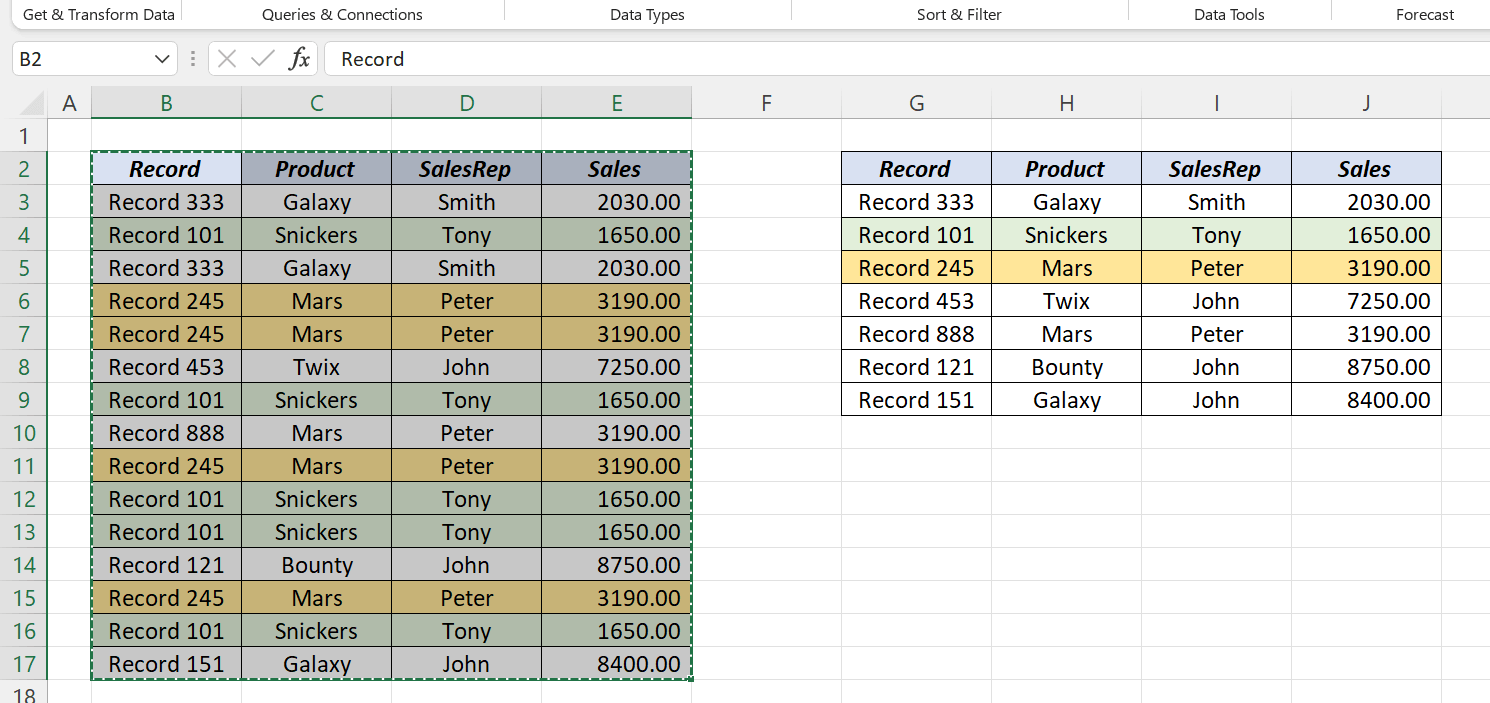 How to Remove Duplicates in Excel (7 Ways) - XL n CAD