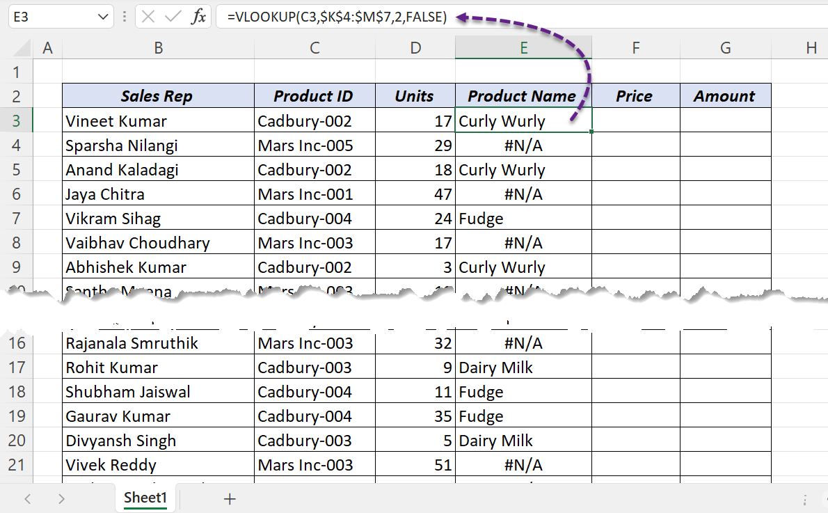 VLOOKUP from Two or more Tables - XL n CAD