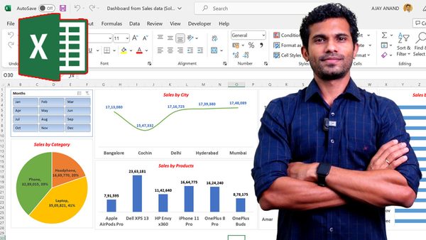 Microsoft Excel course by Ajay Anand