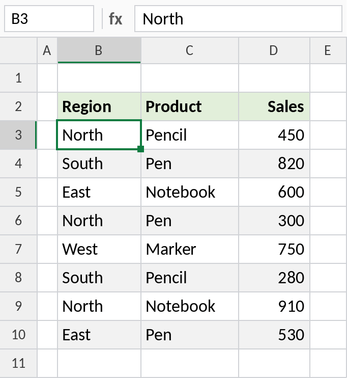 Excel conditional formatting shading every other row with MOD and ROW